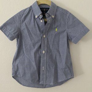 Ralph Lauren Toddler Short Sleeve Shirt
